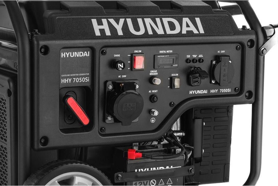 Бензиновый генератор Hyundai HHY 7050Si фото#3