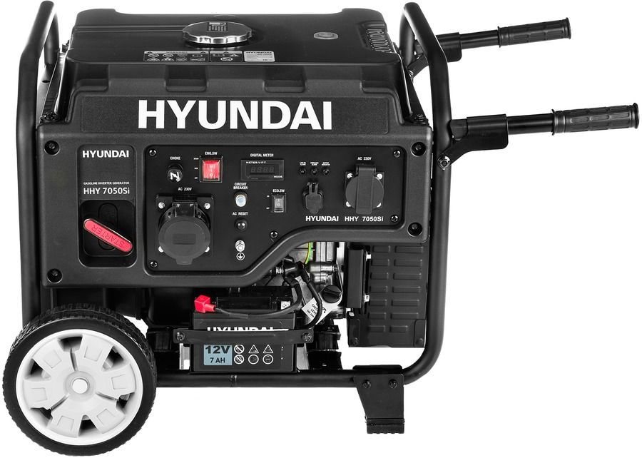 Бензиновый генератор Hyundai HHY 7050Si фото#4