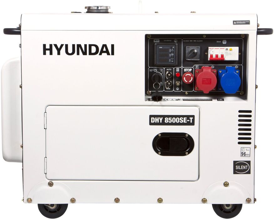 Дизельный генератор Hyundai DHY 8500SE-T фото#3