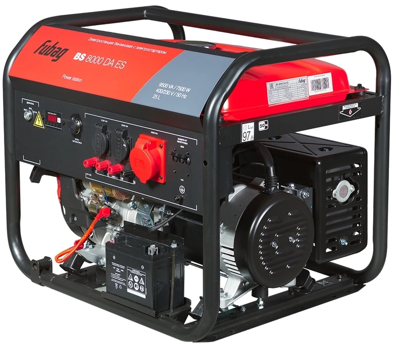 Бензиновый генератор Fubag BS 8000 DA ES