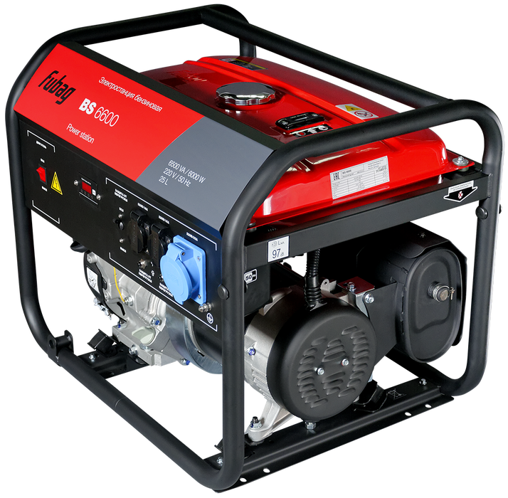Бензиновый генератор Fubag BS 6600 фото#2