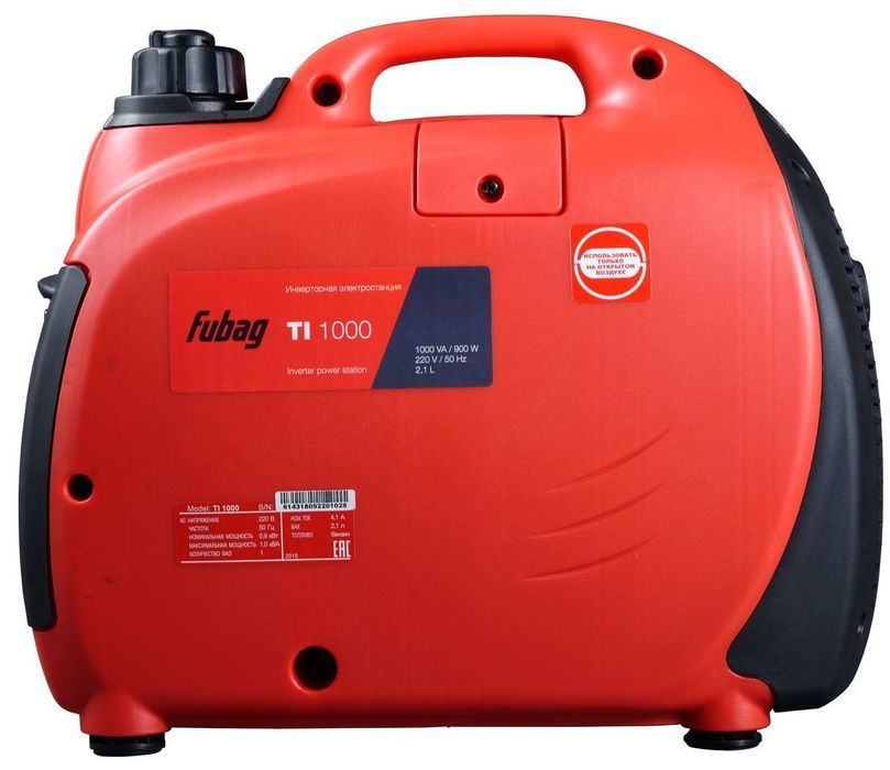Бензиновый генератор Fubag TI 1000 фото#4