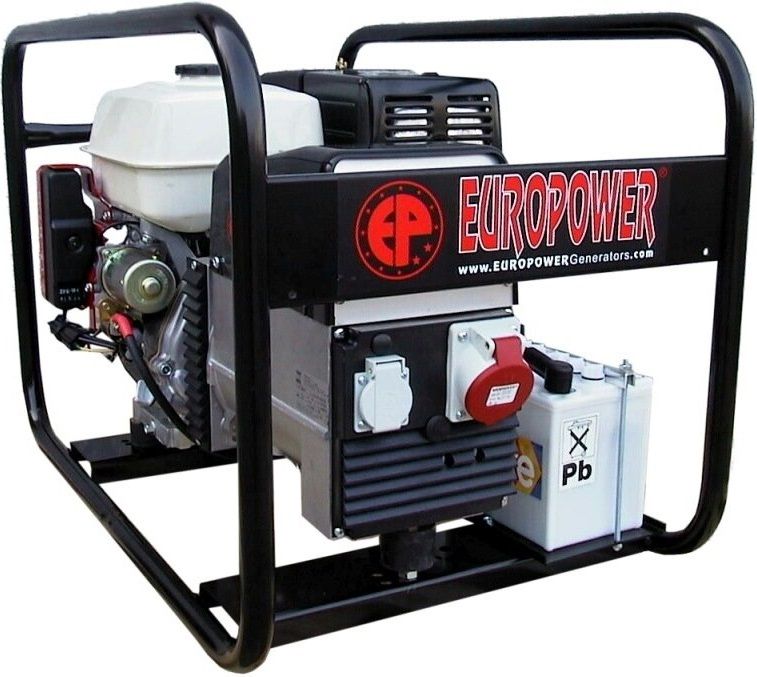 Бензиновый генератор EUROPOWER EP 6500 TE фото#2