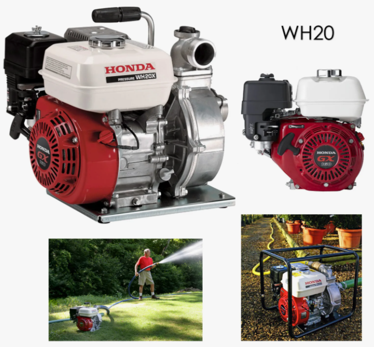 Бензиновая Honda WH 20 фото#2