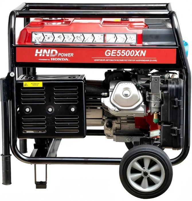 Бензиновый генератор HND GE 5500 XN фото#4