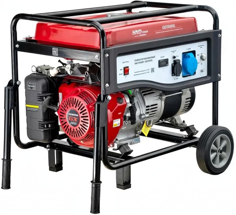 Бензиновый генератор HND GE 5500 XL фото#8
