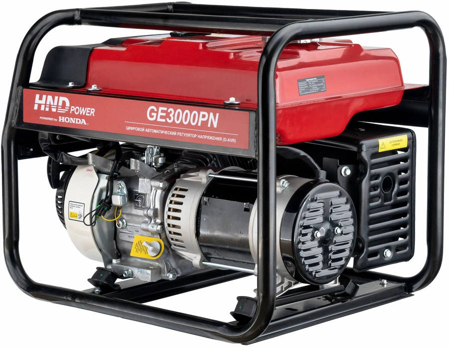 Бензиновый генератор HND GE 3000 PN фото#7