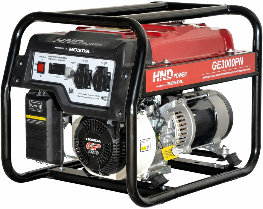 Бензиновый генератор HND GE 3000 PN фото#8