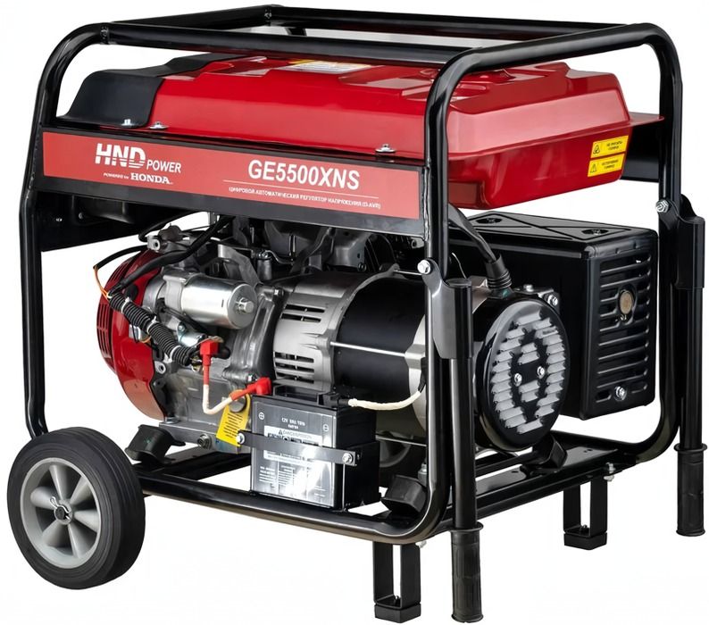 Бензиновый генератор HND GE 5500 XNS фото#7