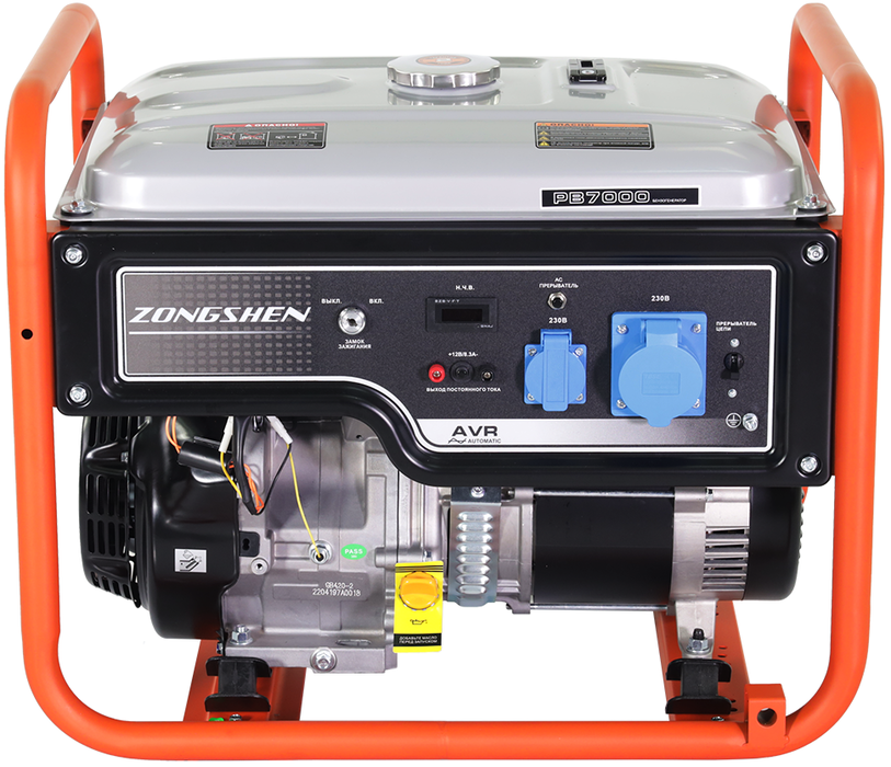Бензиновый генератор Zongshen PB 7000 (1T90DF705) фото#3