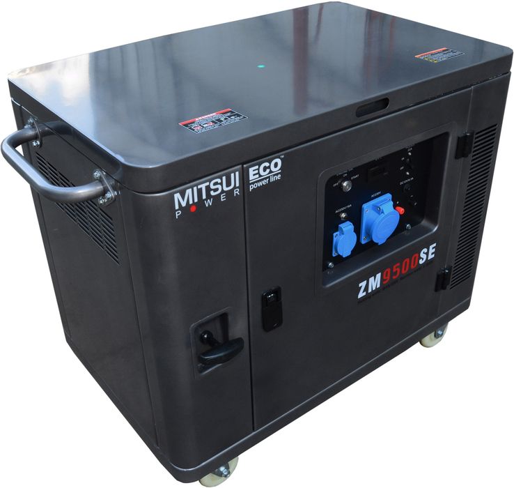 Бензиновый генератор Mitsui Power Eco ZM 9500 SE фото#2