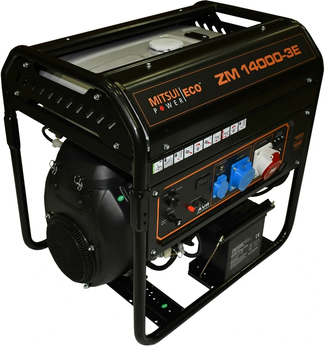 Бензиновый генератор Mitsui Power Eco ZM 14000 E-3