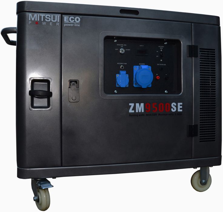 Бензиновый генератор Mitsui Power Eco ZM 9500 SE фото#3
