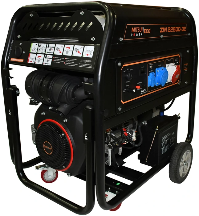 Бензиновый генератор Mitsui Power Eco ZM 22500 E-3