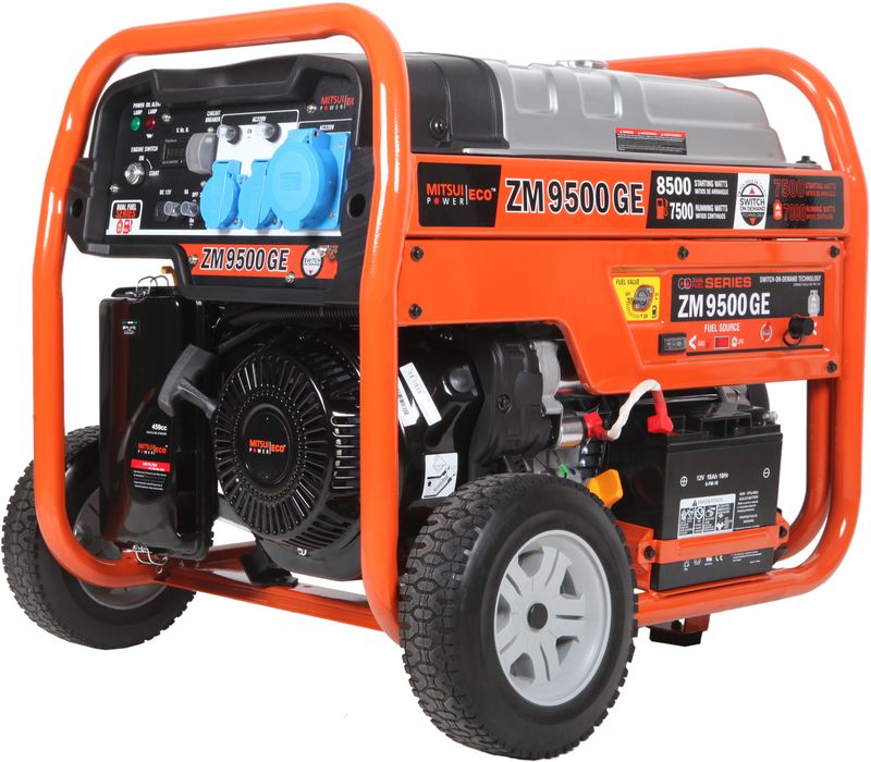 Гибридный генератор Mitsui Power Eco ZM 9500 GE фото#3