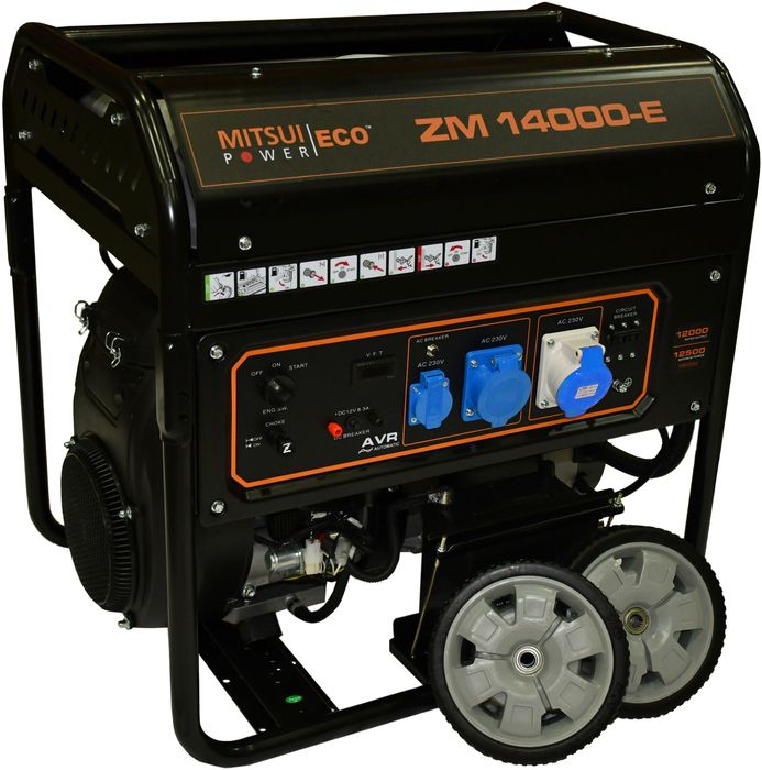 Бензиновый генератор Mitsui Power Eco ZM 14000 E фото#3