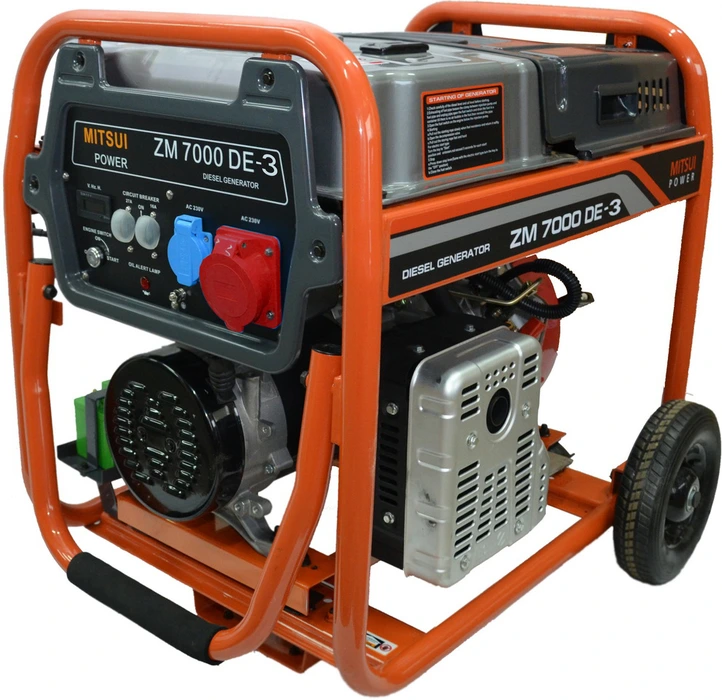 Дизельный генератор Mitsui Power Eco ZM 7000 DE-3