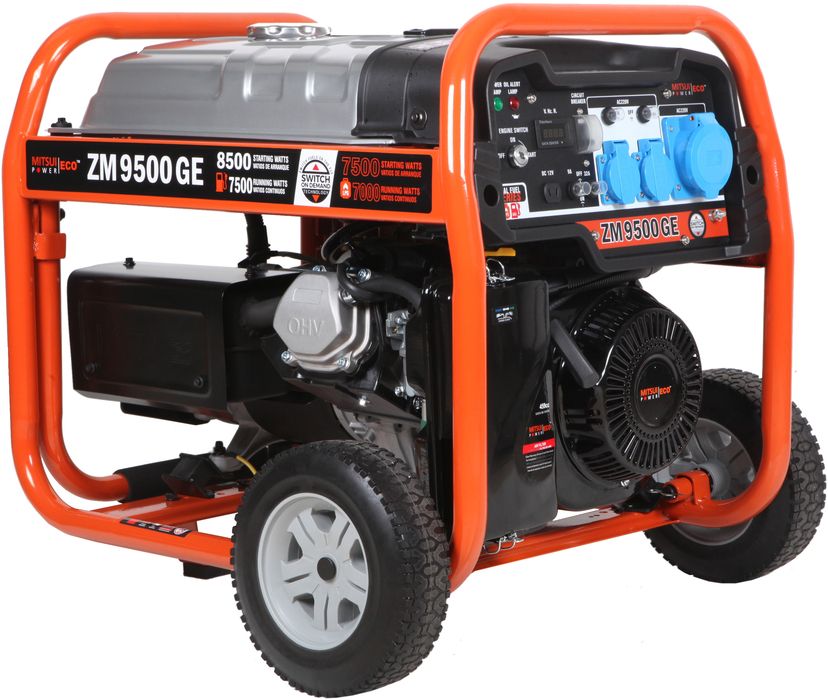 Гибридный генератор Mitsui Power Eco ZM 9500 GE фото#5