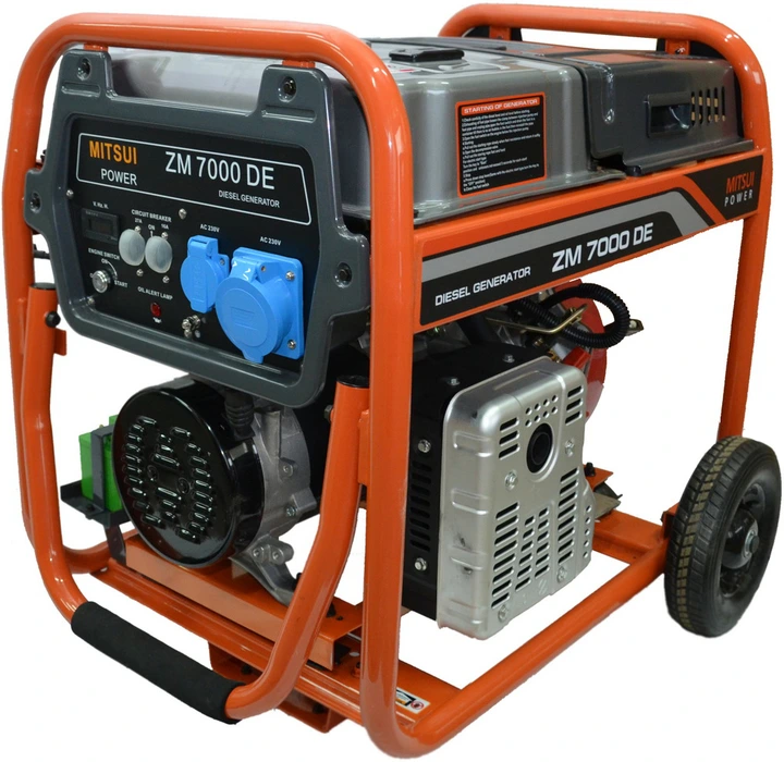 Дизельный генератор Mitsui Power Eco ZM 7000 DE