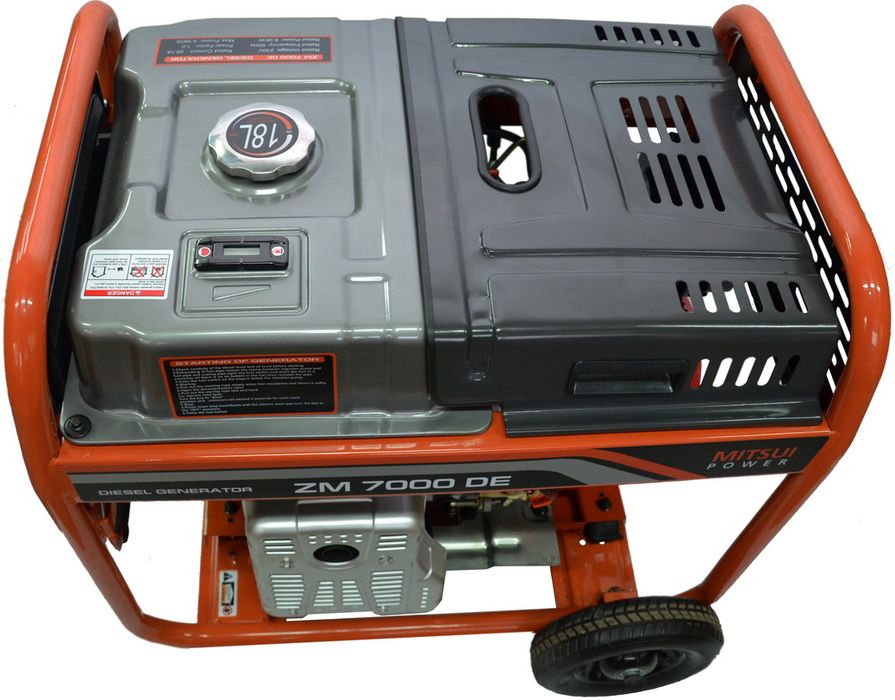 Дизельный генератор Mitsui Power Eco ZM 7000 DE фото#2