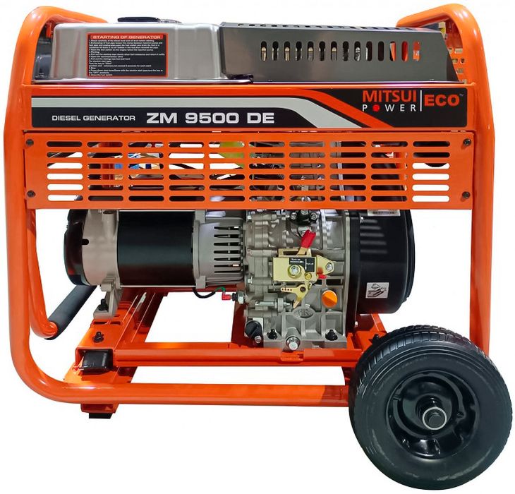 Дизельный генератор Mitsui Power Eco ZM 9500 DE фото#3