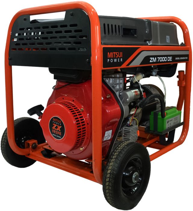 Дизельный генератор Mitsui Power Eco ZM 7000 DE фото#3