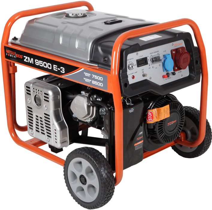 Бензиновый генератор Mitsui Power Eco ZM 9500 E-3 фото#6