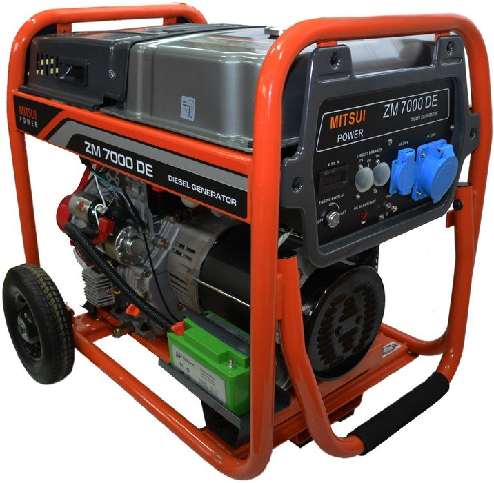 Дизельный генератор Mitsui Power Eco ZM 7000 DE фото#4
