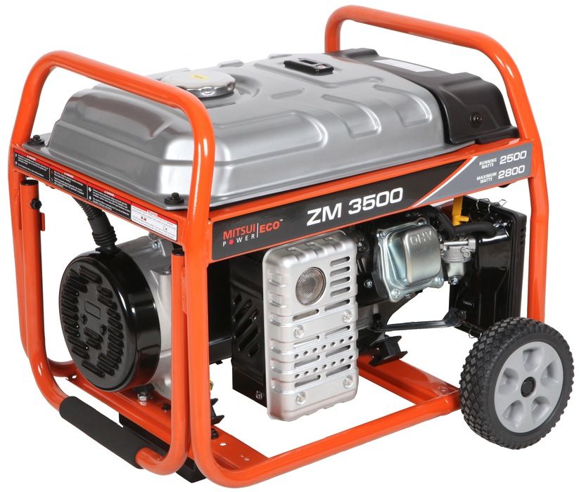 Бензиновый генератор Mitsui Power Eco ZM 3500 фото#2