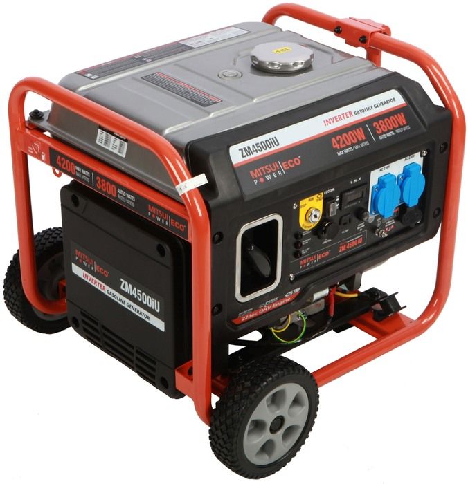 Бензиновый генератор Mitsui Power Eco ZM 4500 IU фото#4