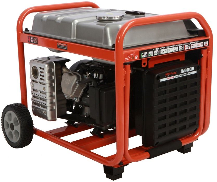 Бензиновый генератор Mitsui Power Eco ZM 6000 IU фото#4