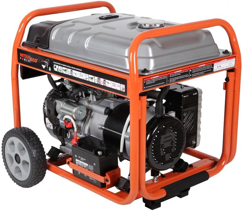 Бензиновый генератор Mitsui Power Eco ZM 5500 E фото#3