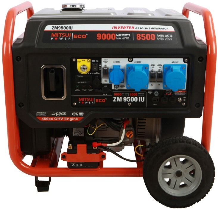 Бензиновый генератор Mitsui Power Eco ZM 9500 IU фото#6