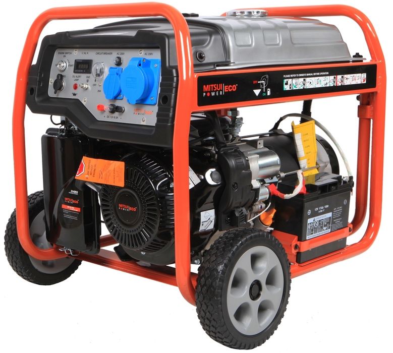Бензиновый генератор Mitsui Power Eco ZM 7500 EA фото#2