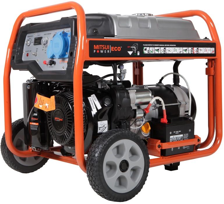 Бензиновый генератор Mitsui Power Eco ZM 5500 E фото#4