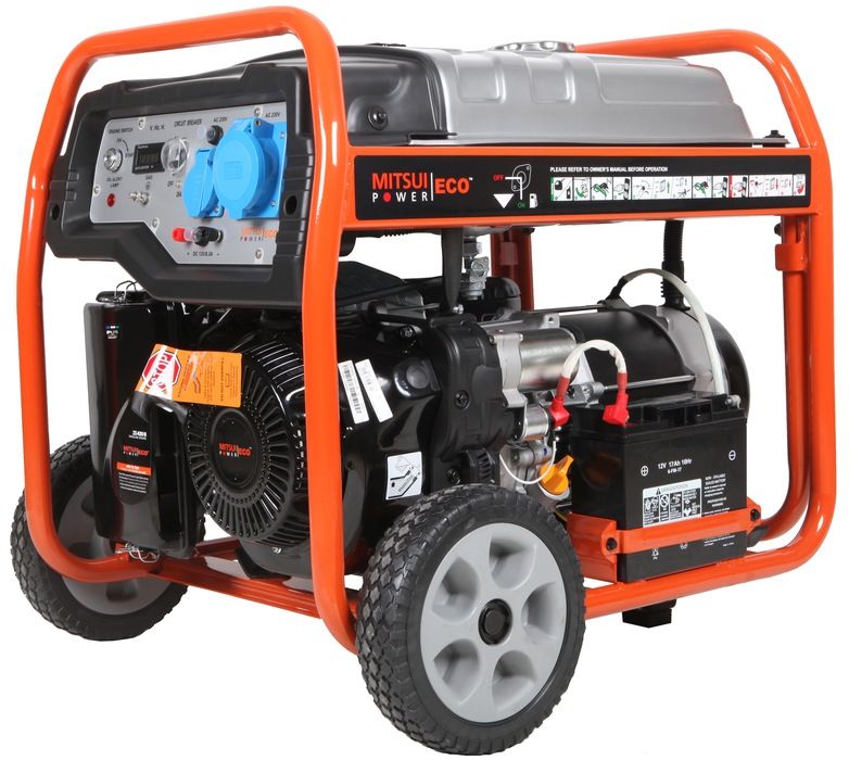 Бензиновый генератор Mitsui Power Eco ZM 6500 E фото#4