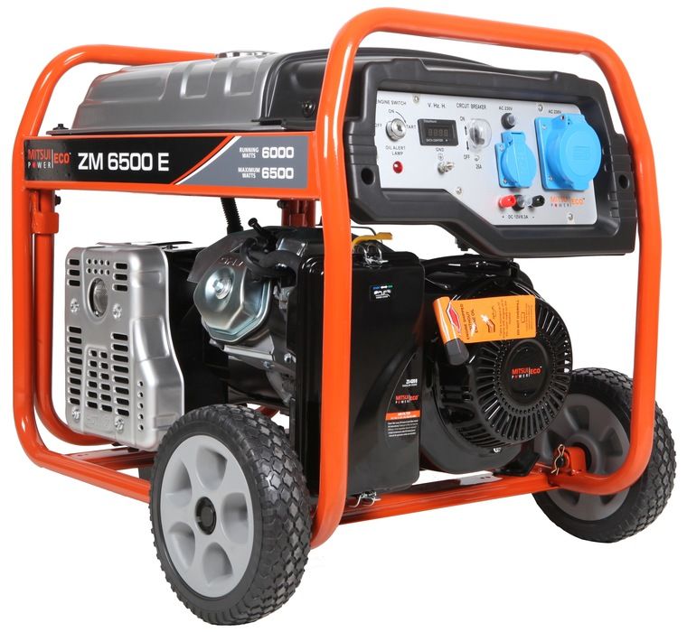 Бензиновый генератор Mitsui Power Eco ZM 6500 E фото#5