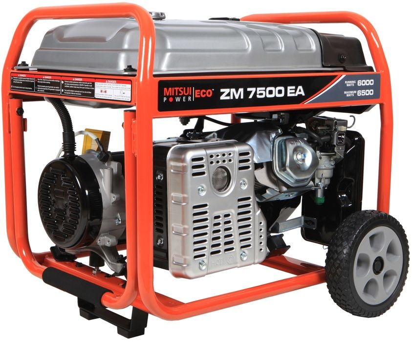 Бензиновый генератор Mitsui Power Eco ZM 7500 EA фото#4