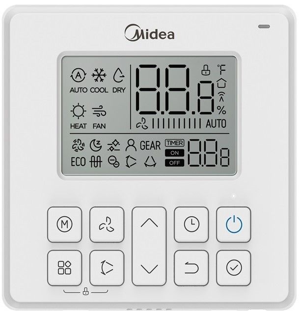 Канальный внутренний блок мульти сплит-системы Midea MTIU-09W1NXD0P фото#2