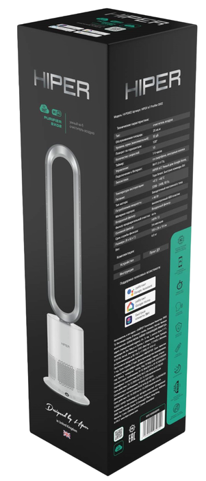 Напольный вентилятор HIPER IoT Purifier SX02 фото#4