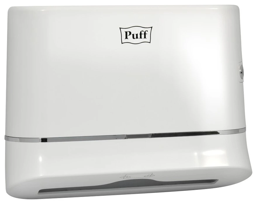 Диспенсер для бумажных полотенец Puff 5135, белый