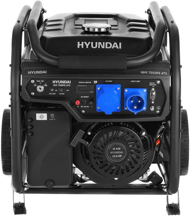 Бензиновый генератор Hyundai HHY 7050FE ATS фото#5