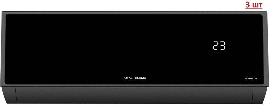 Мульти сплит система Royal Thermo RTFMO-27HN8/RTFMI-09HN8/black*3 фото#3