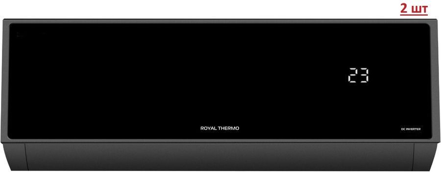 Мульти сплит система Royal Thermo RTFMO-14HN8/RTFMI-07HN8/black*2 фото#3