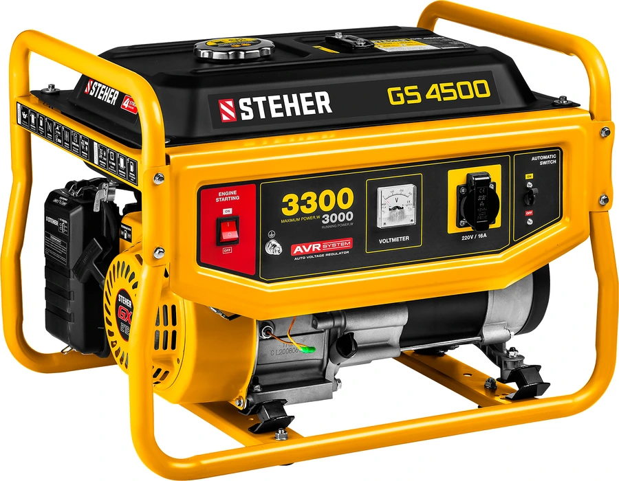 Бензиновый генератор STEHER GS-4500