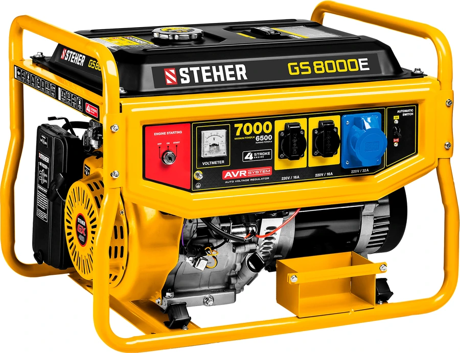 Бензиновый генератор STEHER GS-8000Е