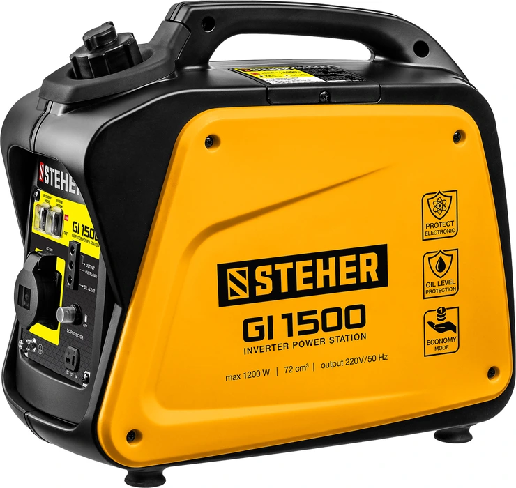 Бензиновый генератор STEHER GI-1500