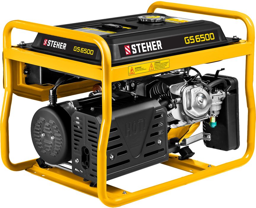 Бензиновый генератор STEHER GS-6500 фото#2