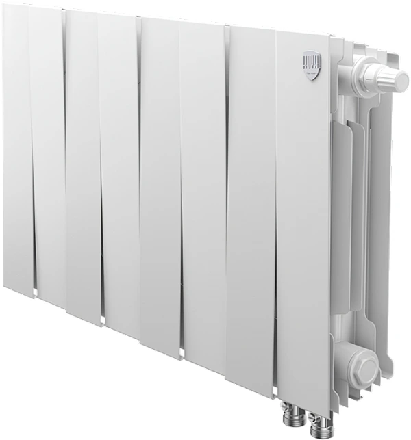 Биметаллический радиатор Royal Thermo Pianoforte 300 VDR80 8 секц. Bianco Traffico