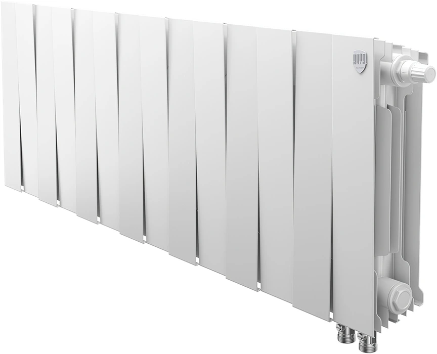Биметаллический радиатор Royal Thermo Pianoforte 300 VDR80 14 секц. Bianco Traffico